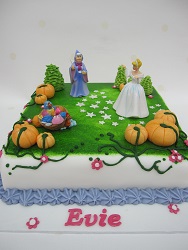 cinderella birthday cake